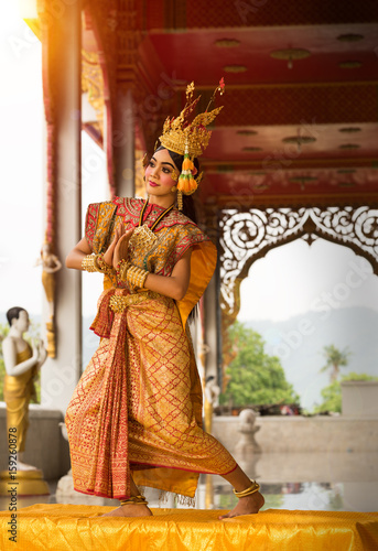 Khon thai traditional dance