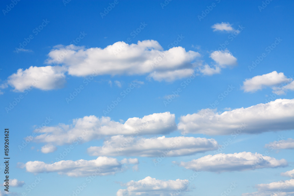 Blue sky with clouds on a sunny day. Blue sky with clouds on a sunny day.