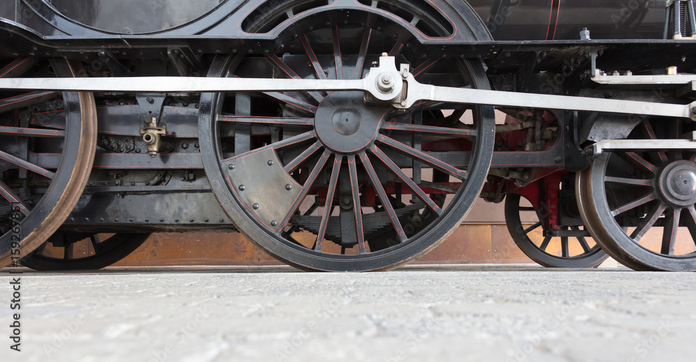 Steam locomotive wheels or steam train wheels Steam locomotive wheels or steam train wheels