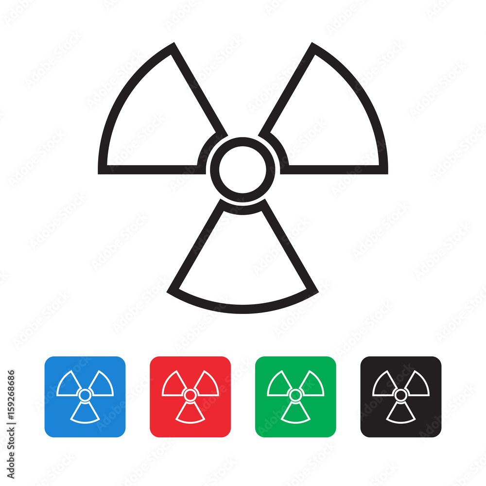 Radioactive icon