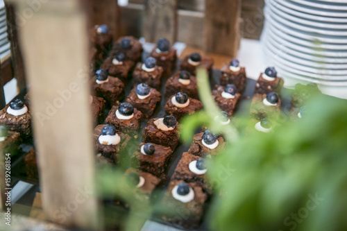 Catering, Buffet und Fingerfood / Schokoladenkuchen