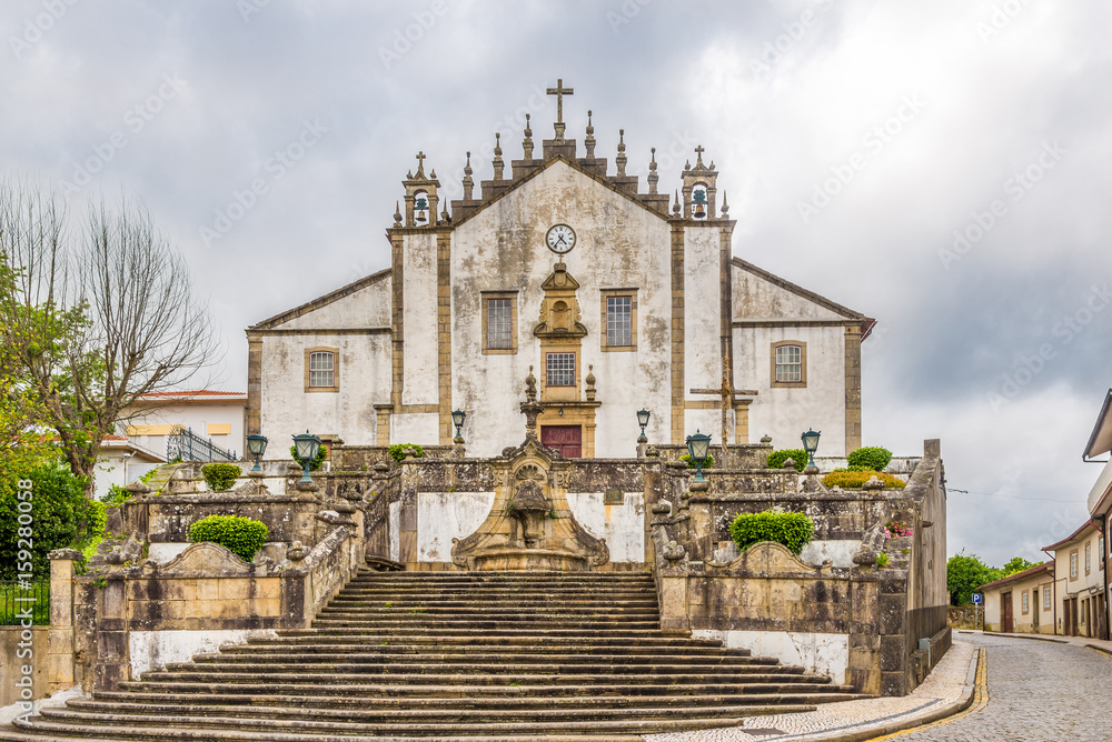 View at the Misericordia church in Santa Maria de Feira ,Portugal