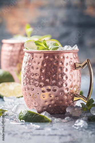 Moscow mule cocktail