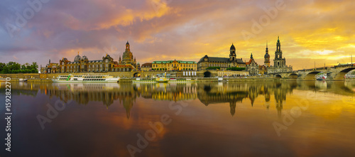 Panorama of Dresden, Germany