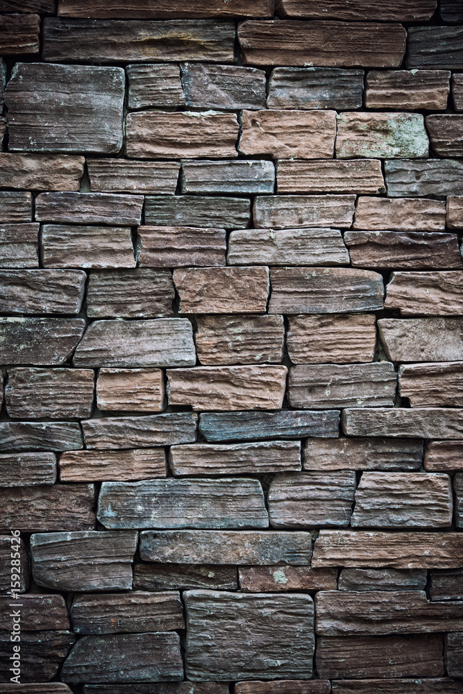 It is Dark brown brick wall for pattern. It is Dark brown brick wall for pattern.
