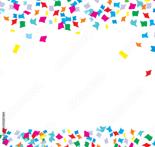 Vector Confetti background