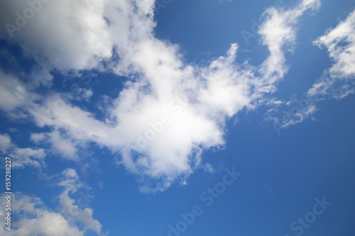 Blue sky and clouds