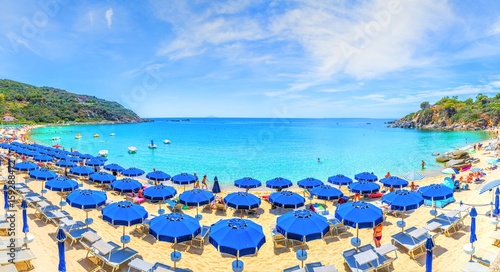 Fototapeta Naklejka Na Ścianę i Meble -  Cavoli beach, Elba island, Tuscany, Italy.