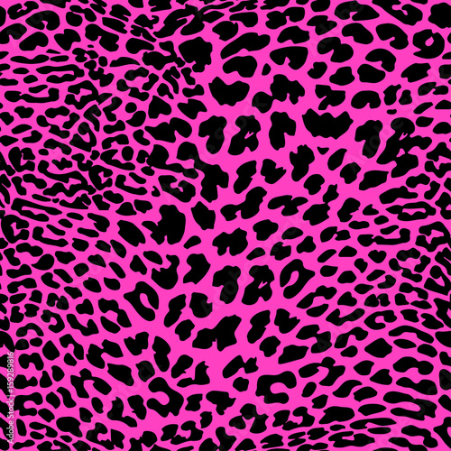 Fashion leopard exotic seamless pattern.