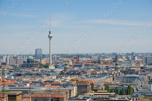 Berlin skyline with tv tower