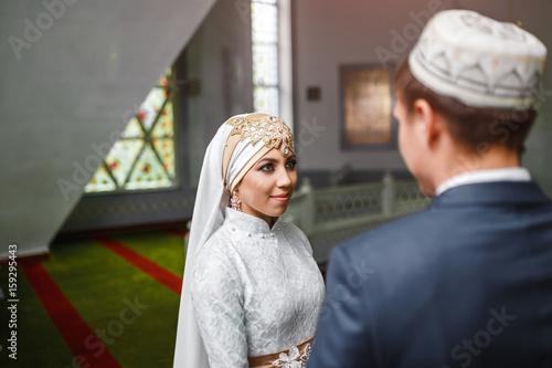 Photography Muslim nikah Wedding of a couple in the mosque