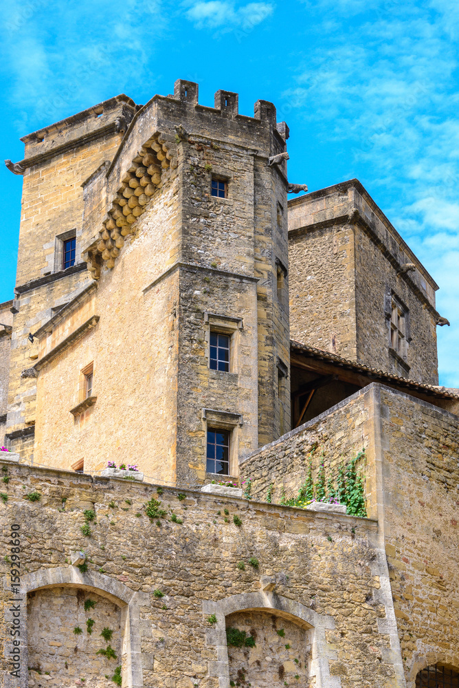 Castle of Lourmarin, Provence, France