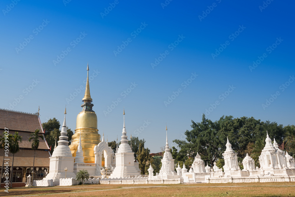 White and Golden Pagoda