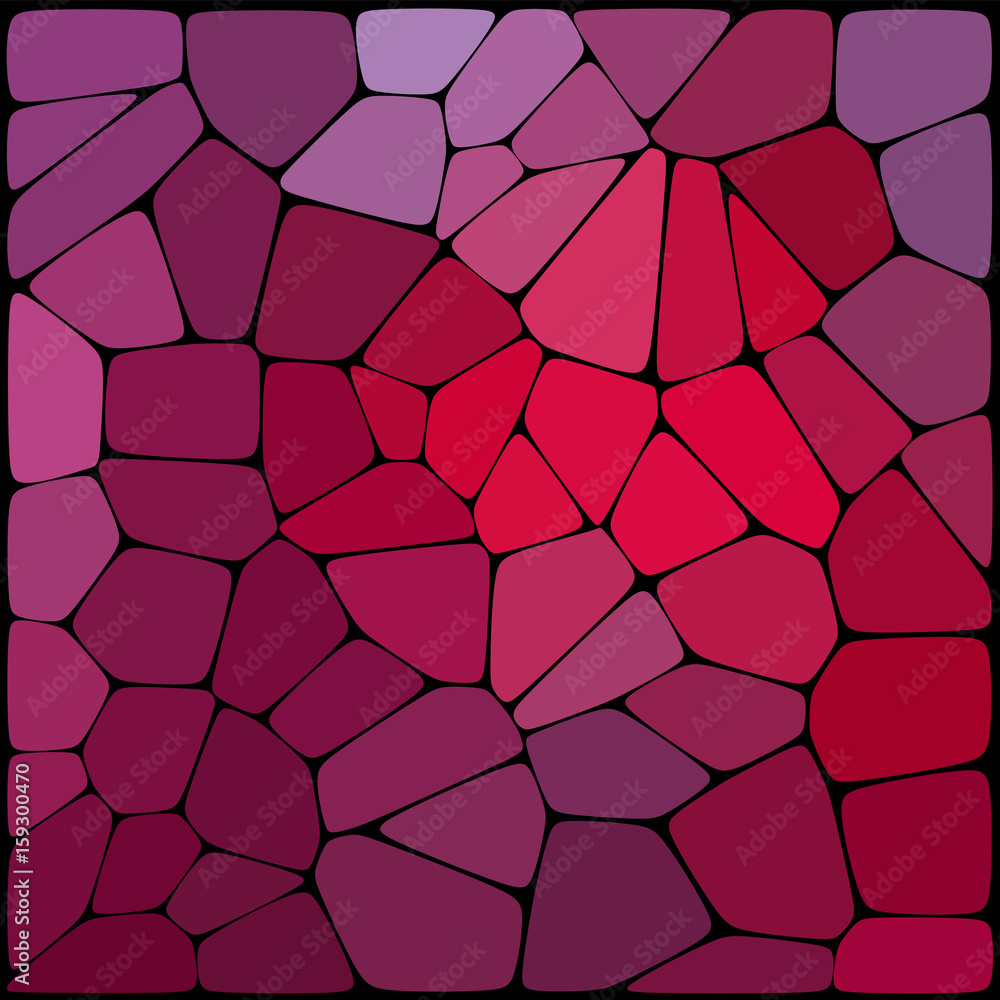 Abstract geometrical background consisting of pink, purple geometric elements arranged on a black background. Vector illustration. Abstract geometrical background consisting of pink, purple geometric elements arranged on a black background. Vector illustration.