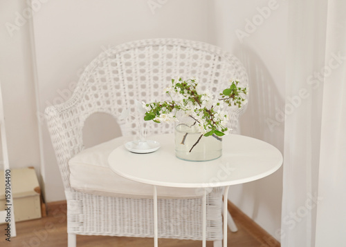 Vase with beautiful flowers...