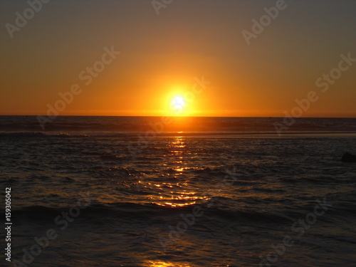 Lacanau Ocean sunset