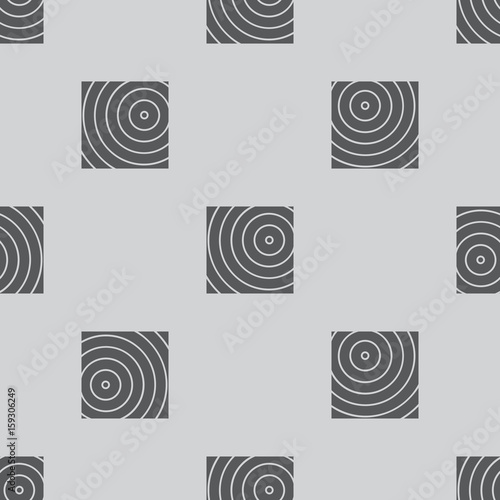 Modern Stylish Halftone Texture. Endless Abstract Background Squares. Vector Seamless Mosaic Pattern. Vector © Sergey Ignatenko