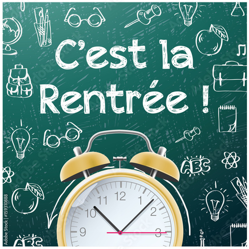 C'est la rentrée des classes