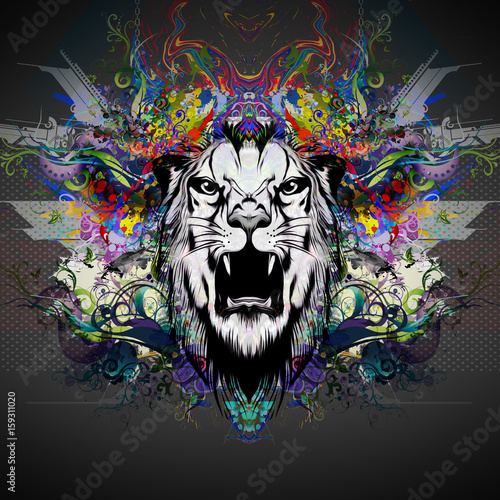 Fototapeta Naklejka Na Ścianę i Meble -  тигр