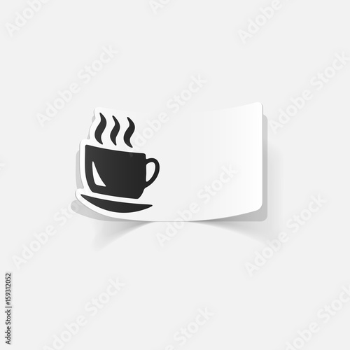 realistic design element: coffee
