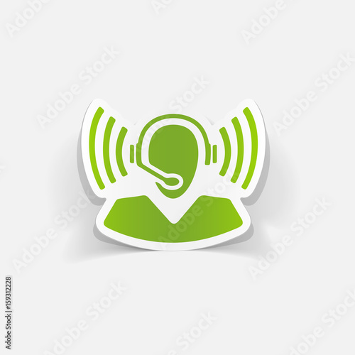 realistic design element: call center
