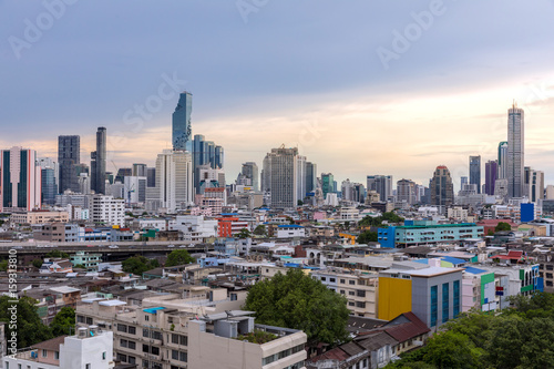 Bangkok Skyline Sunset