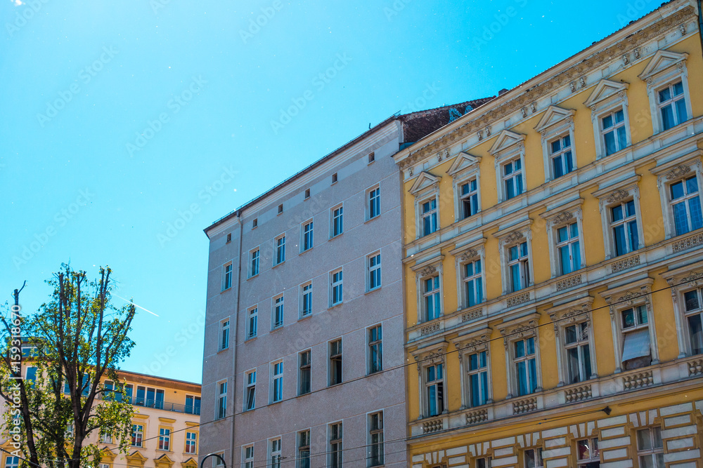 expensive real estate houses at berlin in a row