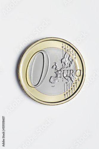 Wallpaper Mural Zero euro coin Torontodigital.ca
