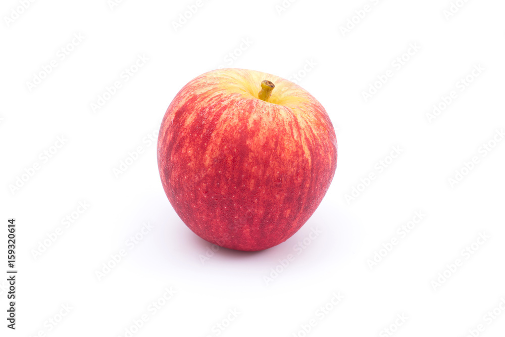 Fresh gala apple isolated on white background Fresh gala apple isolated on white background