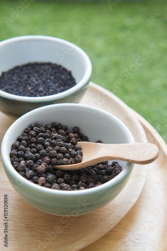 Black Pepper Seeds in cup