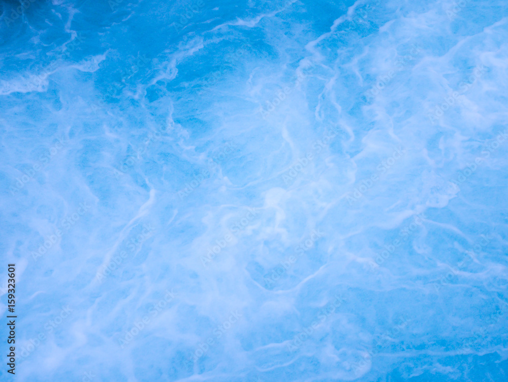 Blauer Fluss Gletscherwasser Island Blauer Fluss Gletscherwasser Island