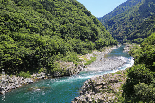 徳島県三好市 大歩危峡