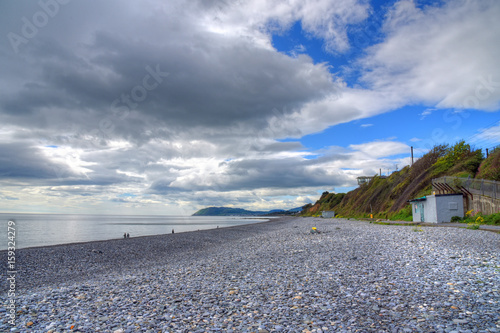 Photography The view of the Killiney Beach in Dublin, Ireland.