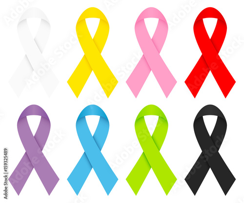 8 Ribbons Set Color