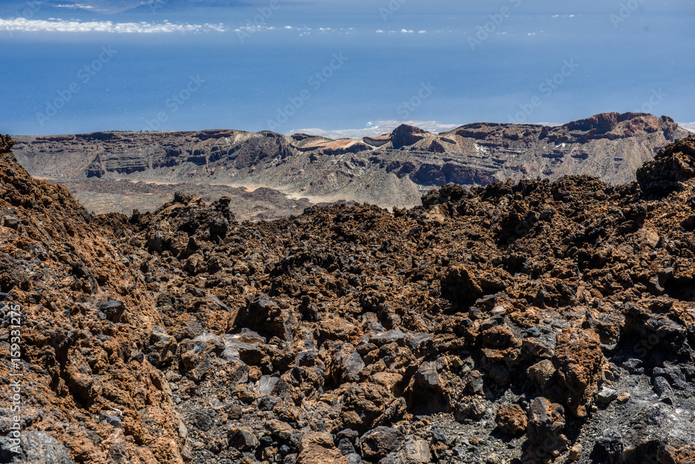El Teide volcano, Tenerife, Spain El Teide volcano, Tenerife, Spain