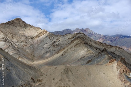 Landscape in Lamayuru in Ladakh  India