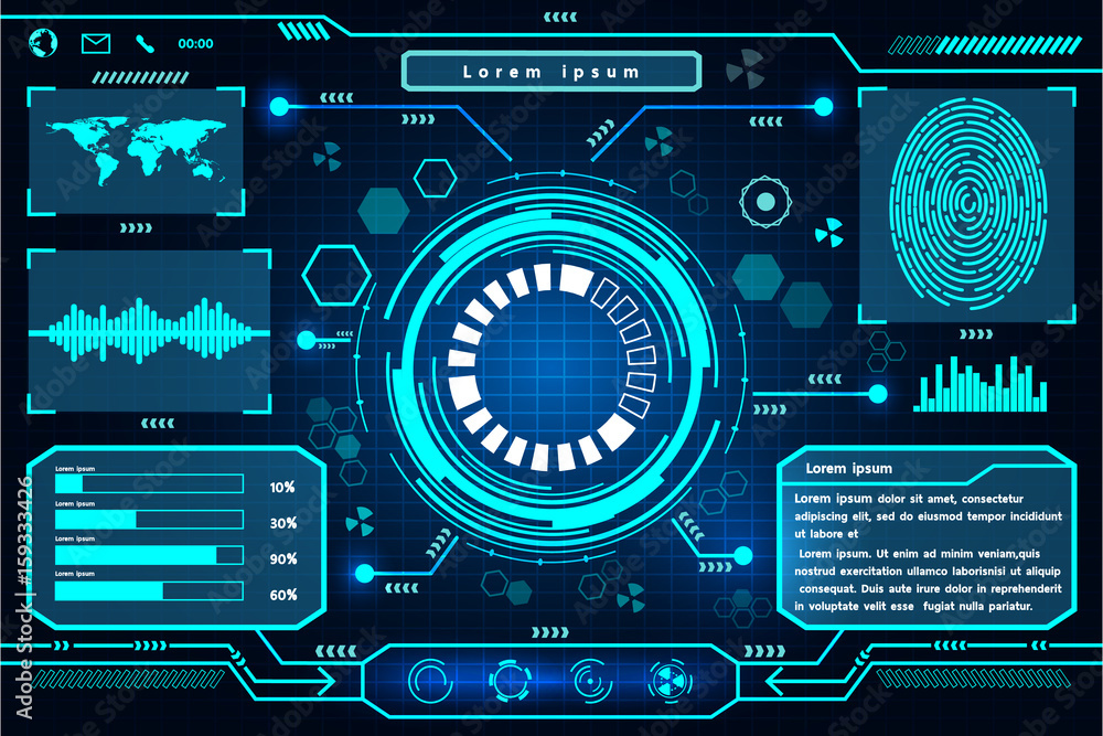 Futuristic interface technology design. Element of this image furnished by Nasa Futuristic interface technology design. Element of this image furnished by Nasa