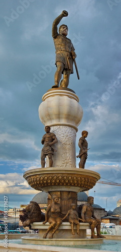 Denkmal von Philipp II. in Skopje