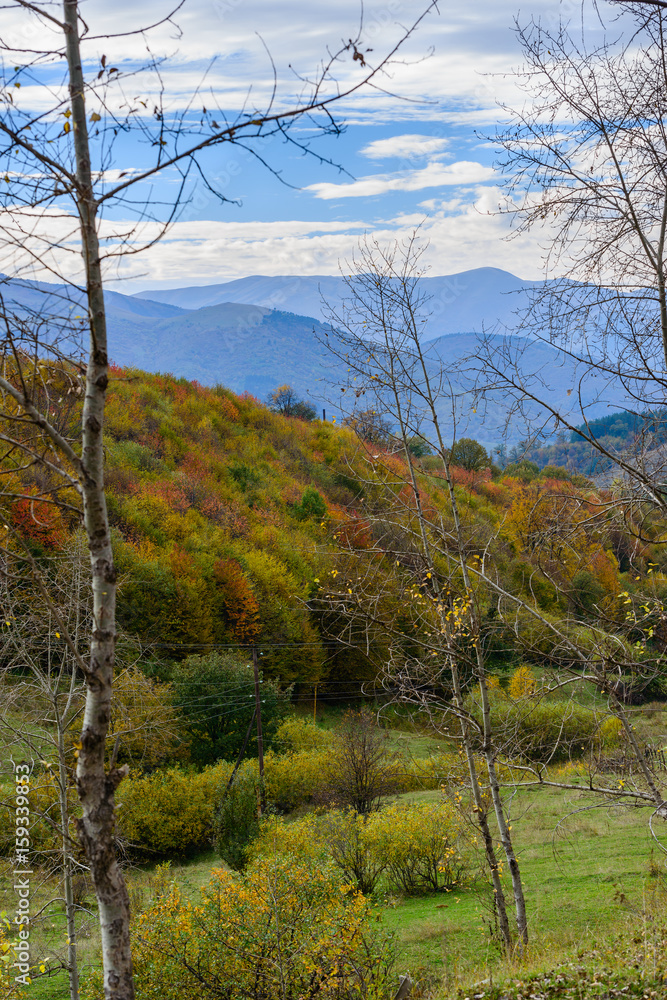 Beautiful autumn landscape, Armenia