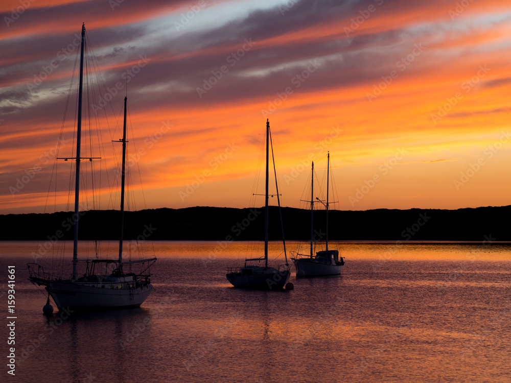 Sunset Morro Bay