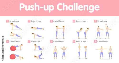 Push up challenge.