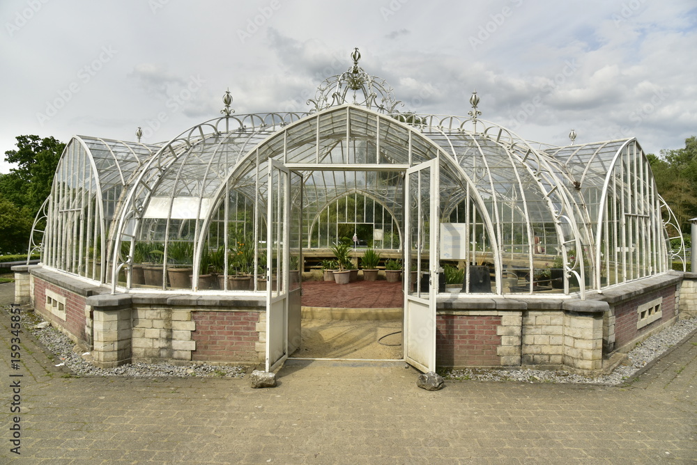 La serre Balat construite en 1854 et récemment restaurée au Jardin Botanique National de Belgique à Meise La serre Balat construite en 1854 et récemment restaurée au Jardin Botanique National de Belgique à Meise