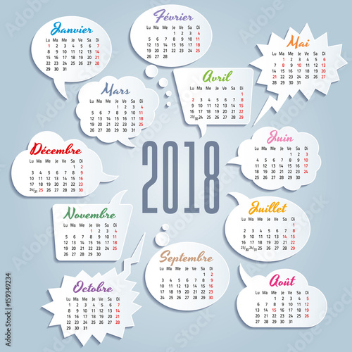 2018-Calendrier bulles de BD-1