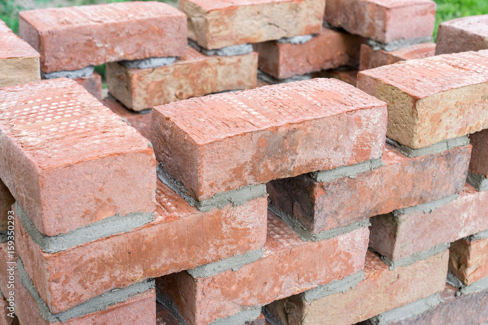 wall of bricks with free space wall of bricks with free space