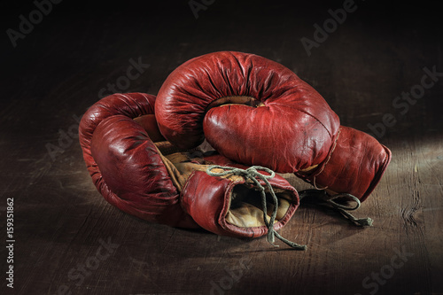 Old Boxing Gloves © Stocksnapper