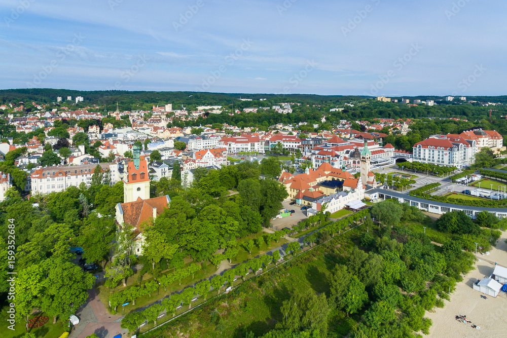 Cityscape of Sopot