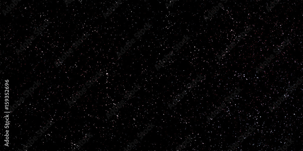 Abstract view of stars and planets