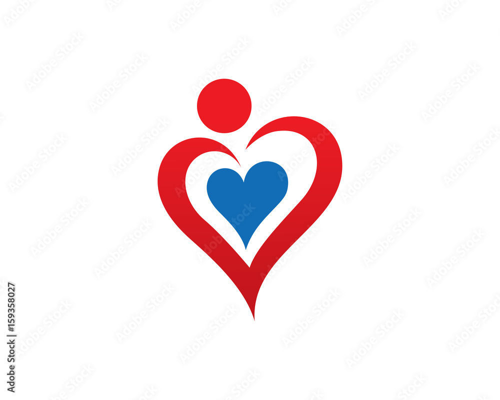 People Love Logo Template Design Vector, Emblem, Design Concept, Creative Symbol, Icon People Love Logo Template Design Vector, Emblem, Design Concept, Creative Symbol, Icon