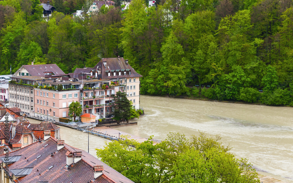 Bern old town, Coastal landscape Bern old town, Coastal landscape