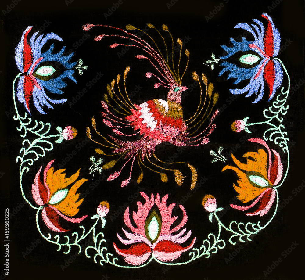 Ukrainian folk embroidery, handmade Ukrainian folk embroidery, handmade